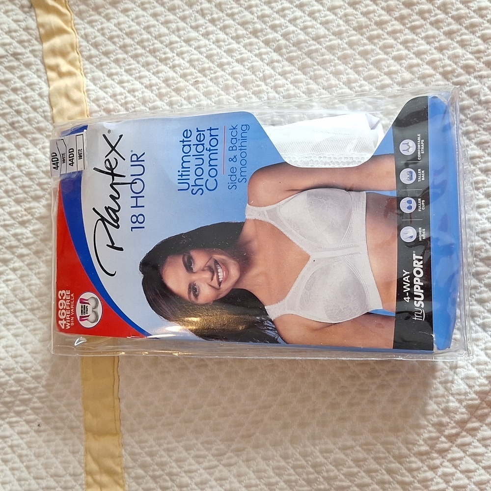 Playtex 18 Hour White Women's Comfort Bra